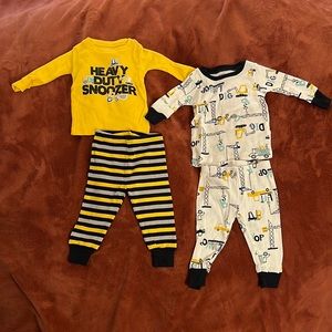 Baby boys 6M Pajama bundle